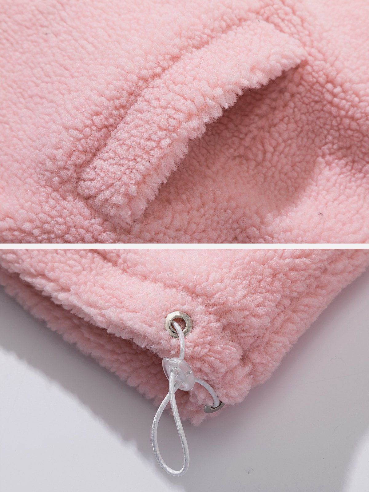 Aelfric Eden Embroidery Heart Sherpa Coat sold by Aelfric Eden product image thumbnail 3