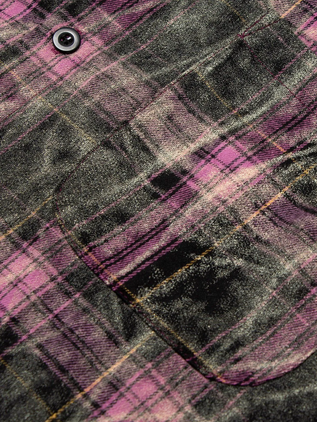 Aelfric Eden Plaid Texture Short Sleeve Shirt sold by Aelfric Eden product image thumbnail 3