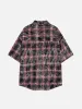 Aelfric Eden Plaid Texture Short Sleeve Shirt sold by Aelfric Eden