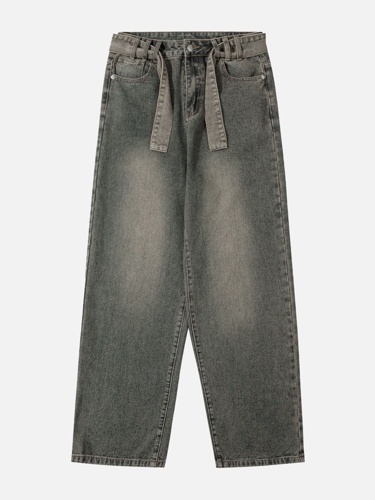 Aelfric Eden Vintage Belt Decoration Jeans sold by Aelfric Eden product image thumbnail 2