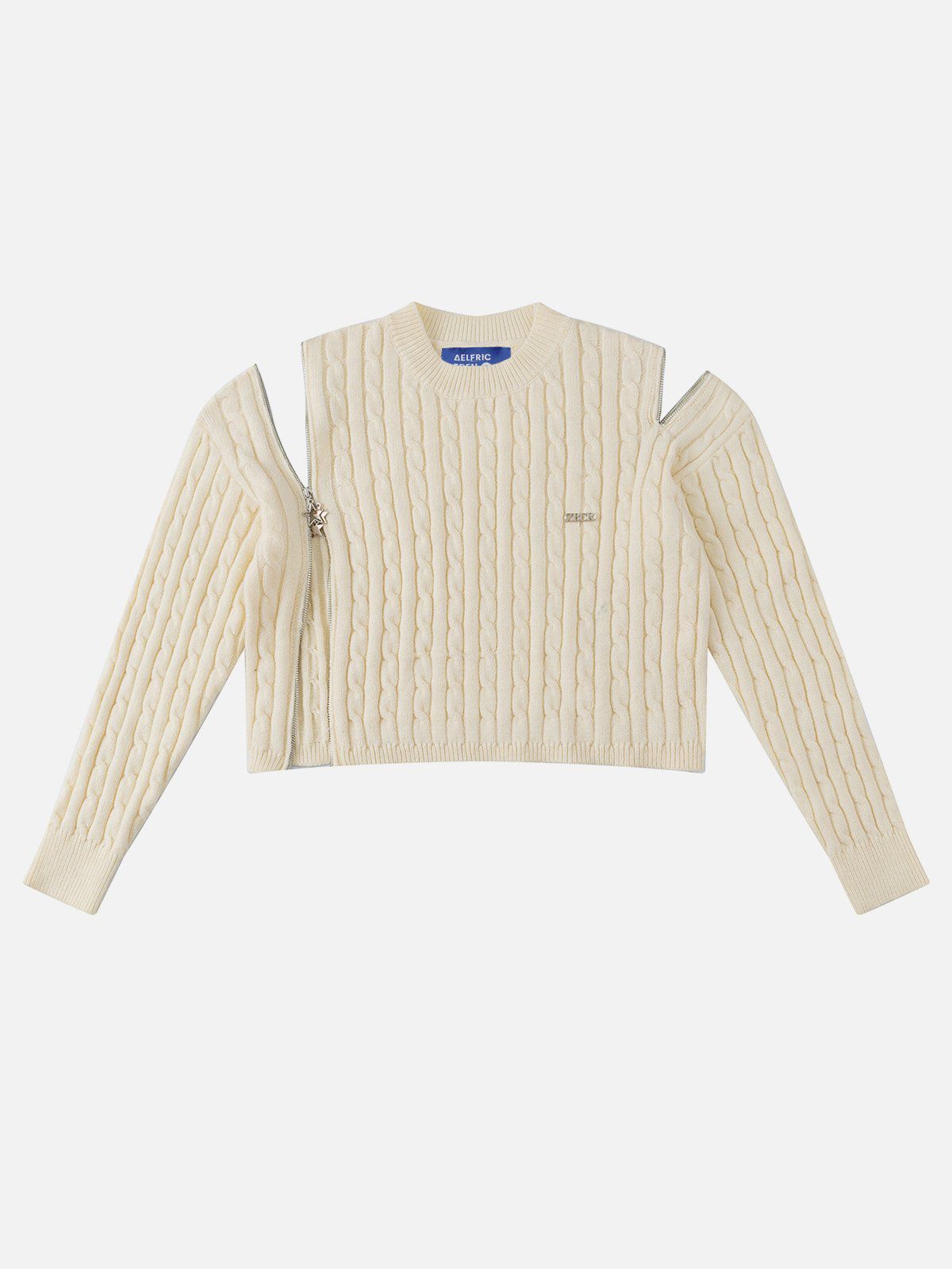 Star ZIP UP Sweater sold by Aelfric Eden product image thumbnail 2