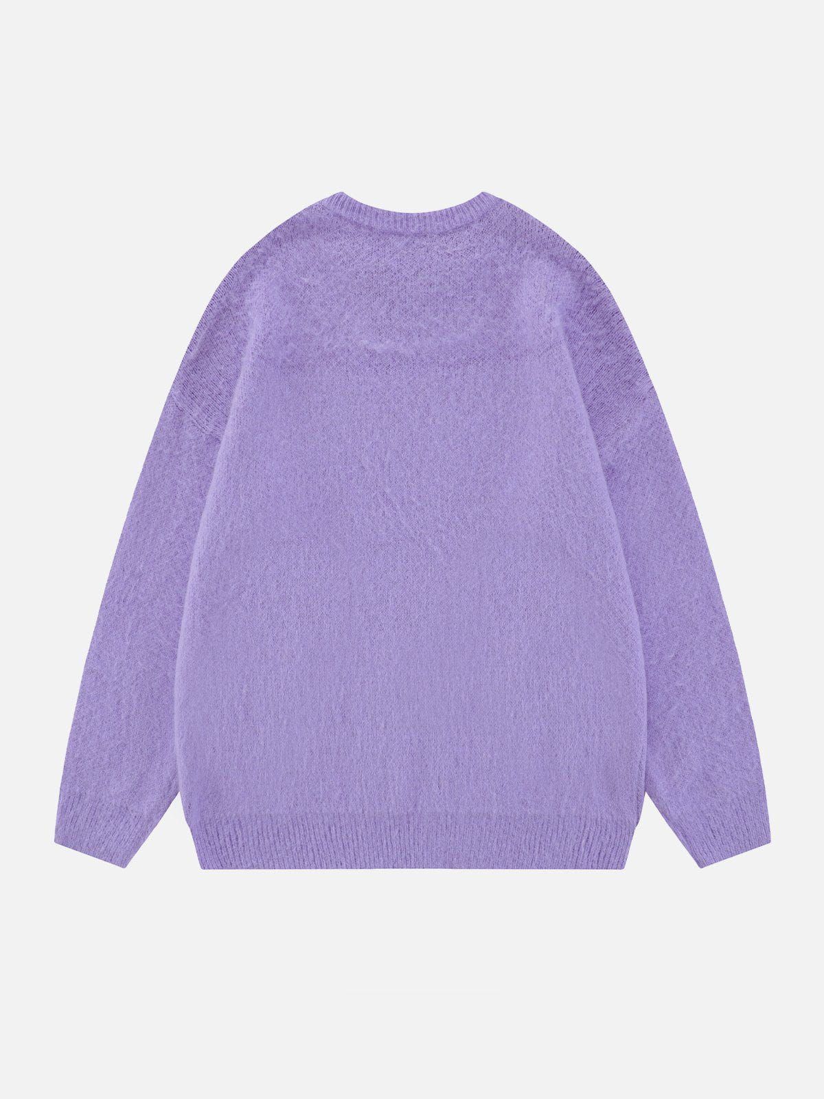 Aelfric Eden Cartoon Bunny Print Sweater sold by Aelfric Eden product image thumbnail 2