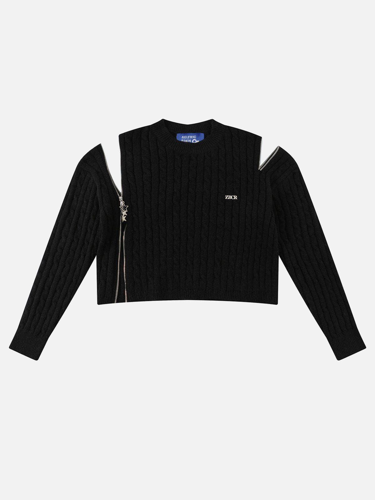 Star ZIP UP Sweater sold by Aelfric Eden product image thumbnail 3