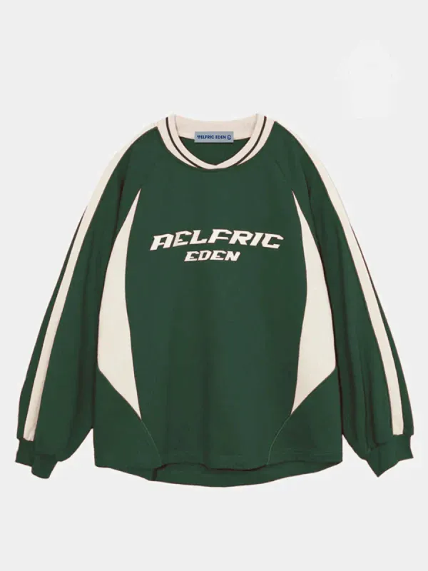 Aelfric Eden Vintage Patchwork Sweatshirt sold by Aelfric Eden