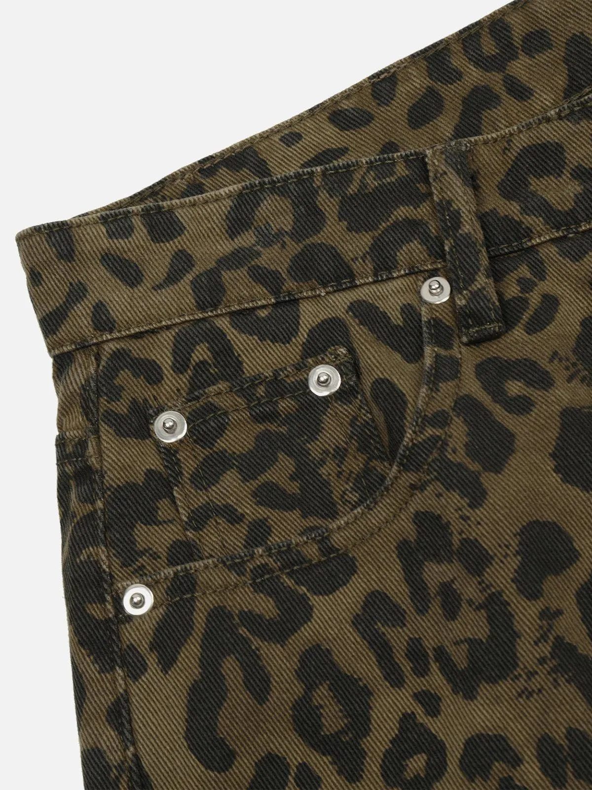 Aelfric Eden Leopard Print Jorts sold by Aelfric Eden product image thumbnail 3