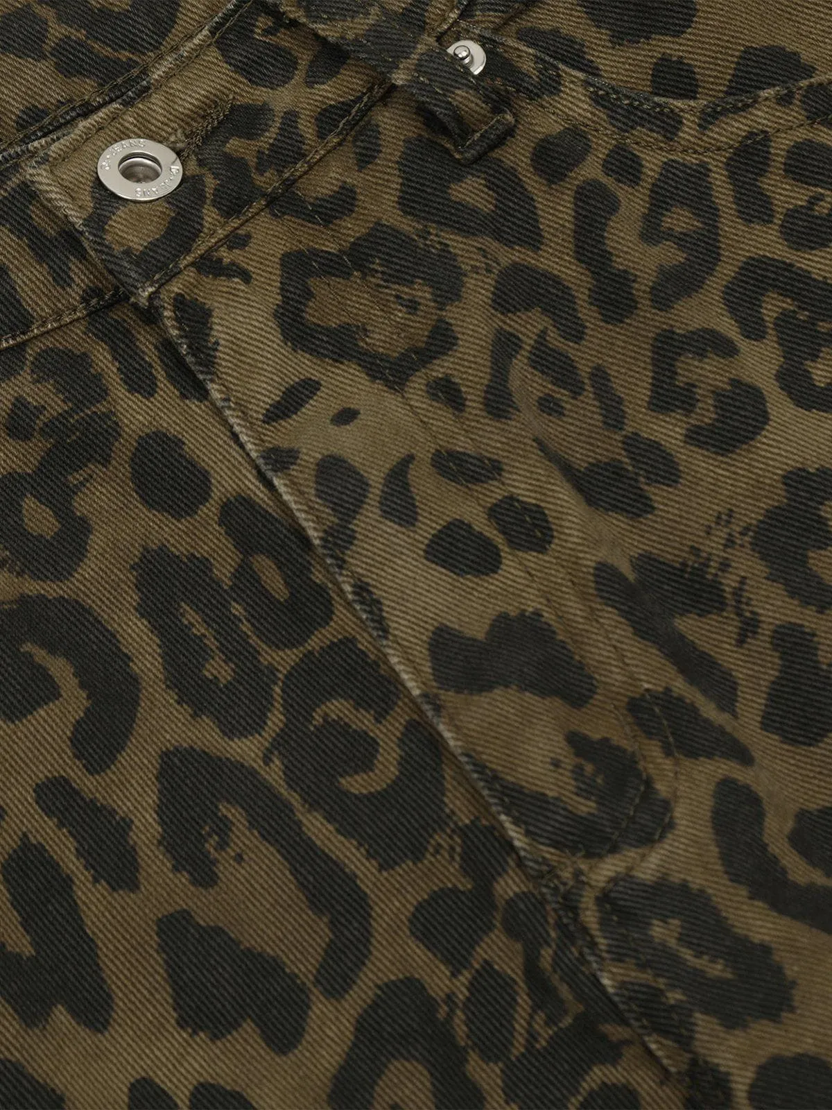 Aelfric Eden Leopard Print Jorts sold by Aelfric Eden product image thumbnail 4