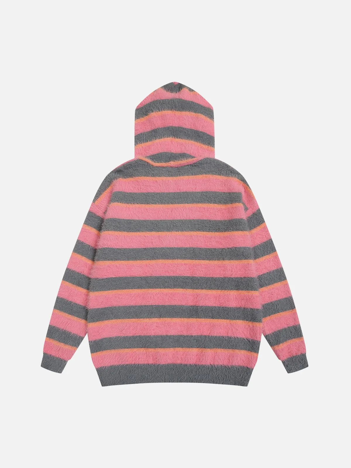 Aelfric Eden Bow Stripe Knit Zip Up Hoodie sold by Aelfric Eden product image thumbnail 3