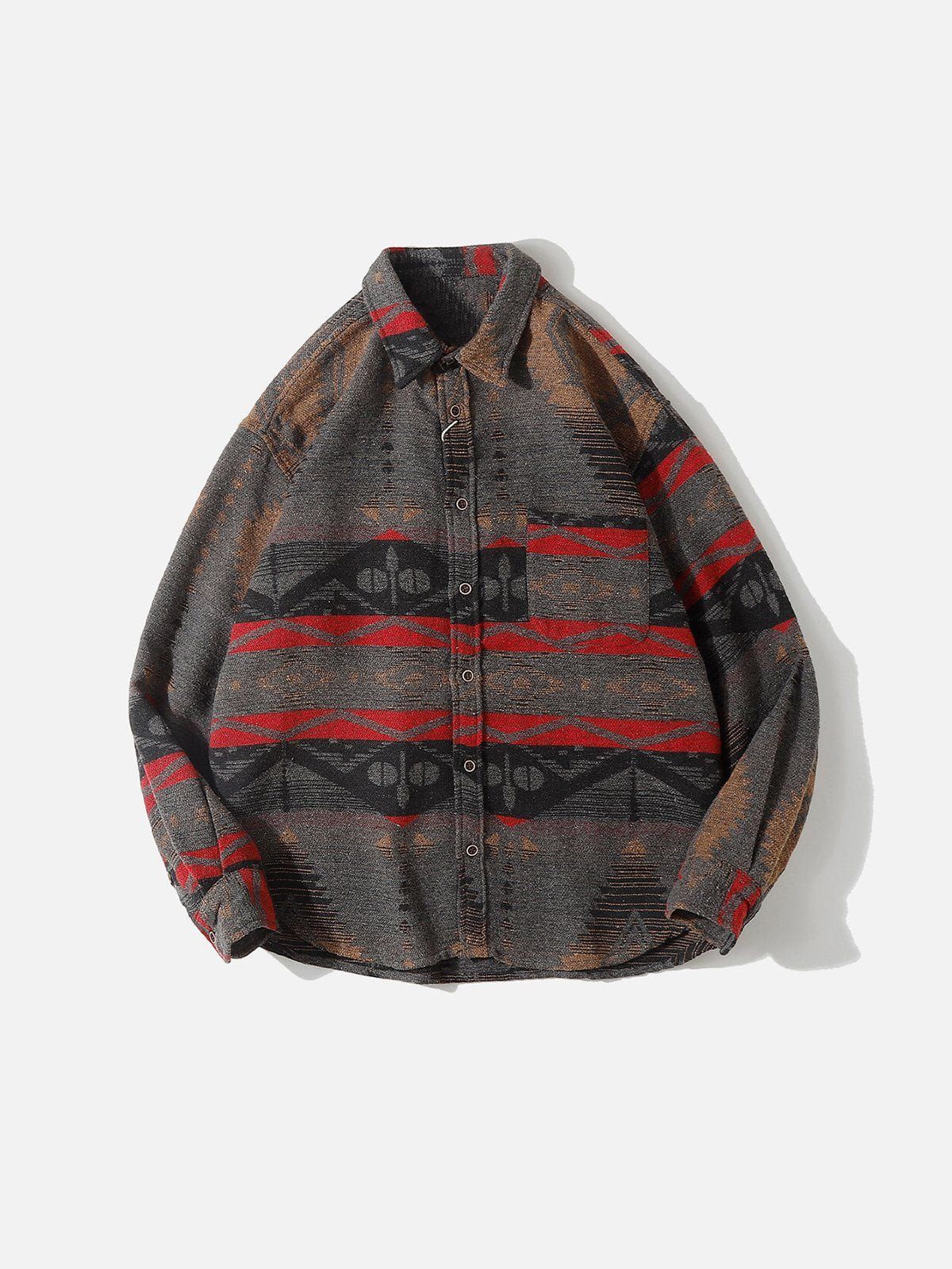 Aelfric Eden Gradient Embroidery Shacket sold by Aelfric Eden product image thumbnail 3