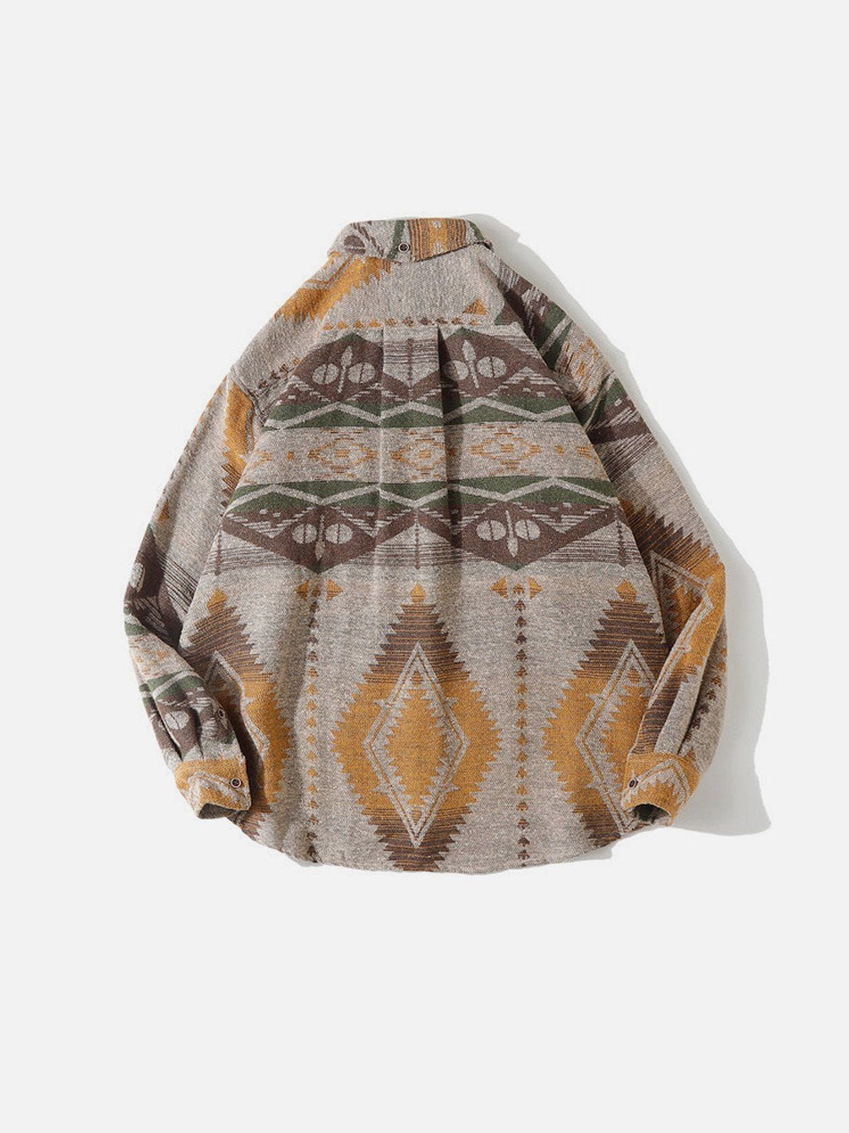 Aelfric Eden Gradient Embroidery Shacket sold by Aelfric Eden product image thumbnail 2