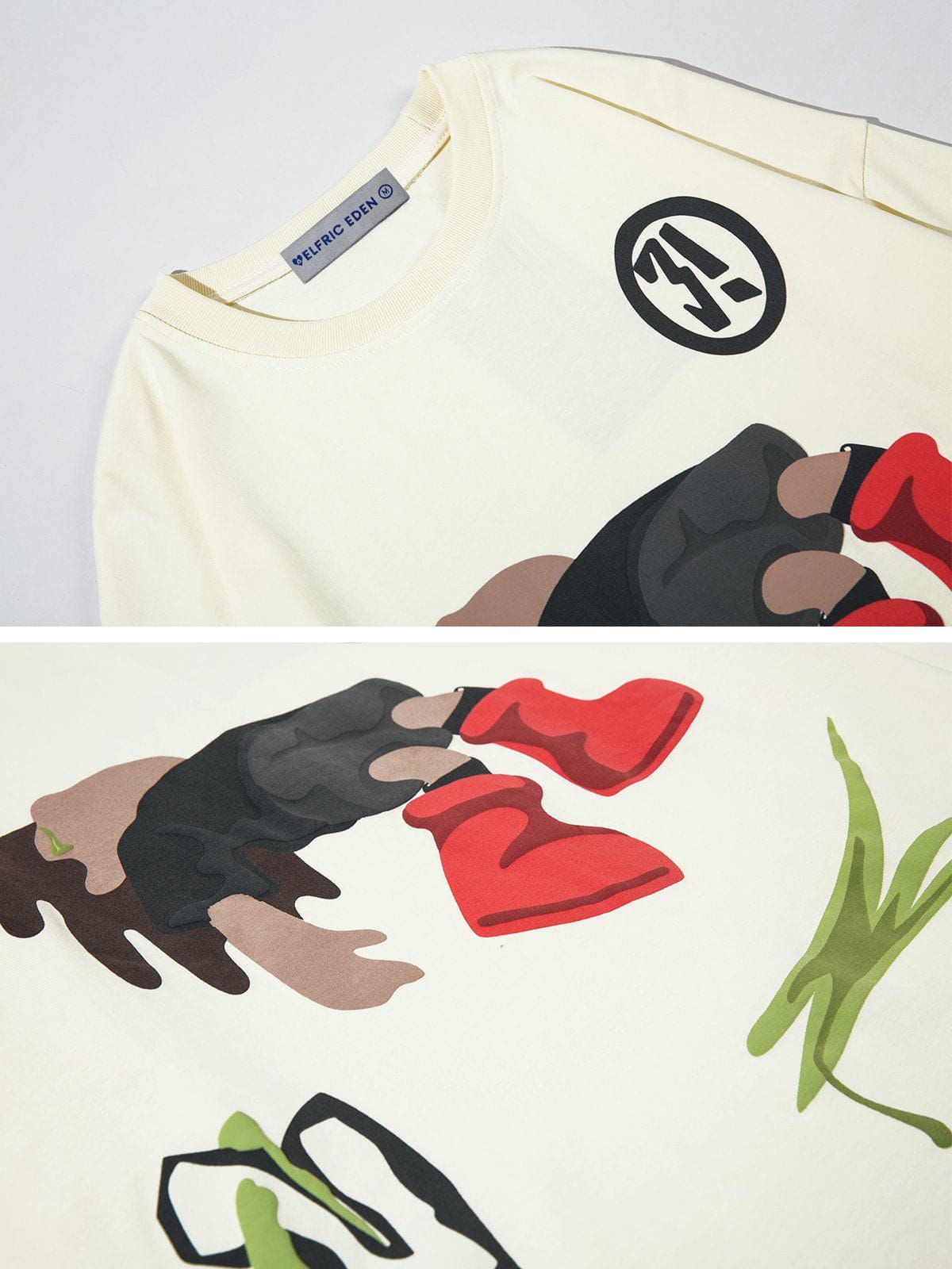 Aelfric Eden Cartoon Character Print Sweatshirt sold by Aelfric Eden product image thumbnail 6