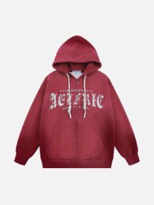 Aelfric Eden Vintage Printing Washed Hoodie sold by Aelfric Eden