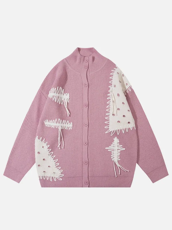 Aelfric Eden Crochet Applique Tassel Cardigan sold by Aelfric Eden