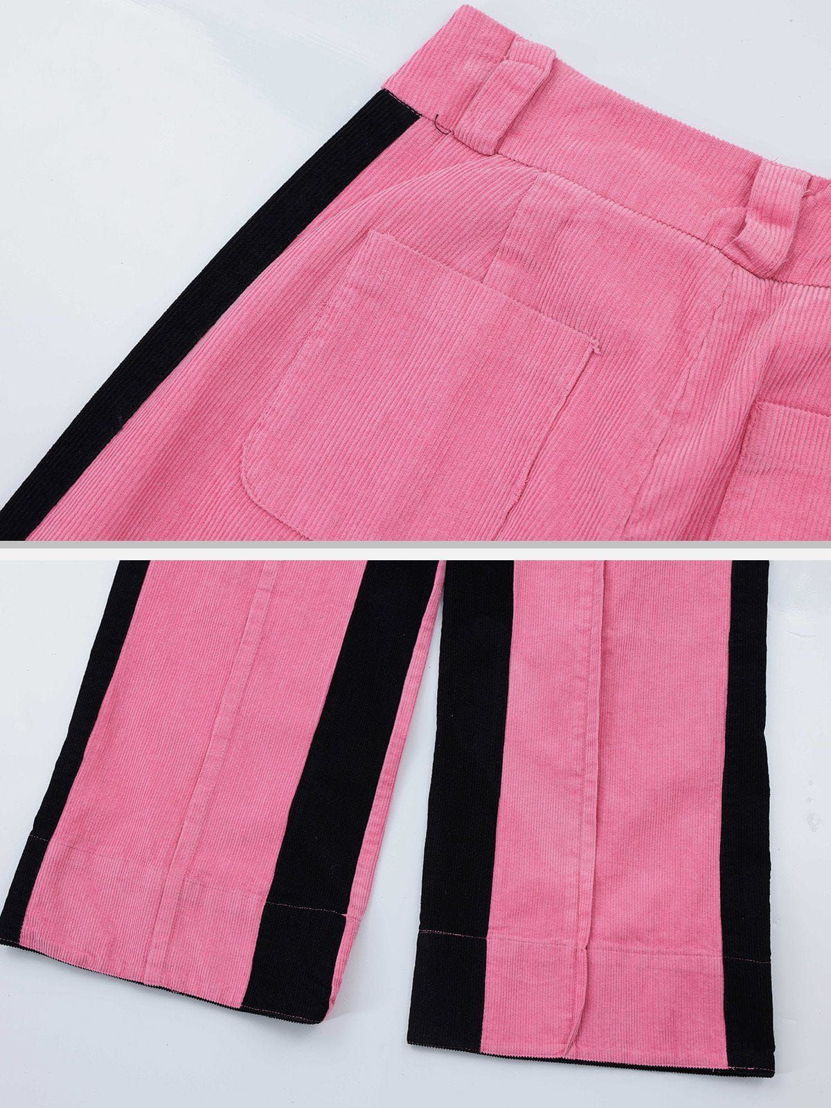 Aelfric Eden Color Blocking Patchwork Pants sold by Aelfric Eden product image thumbnail 3