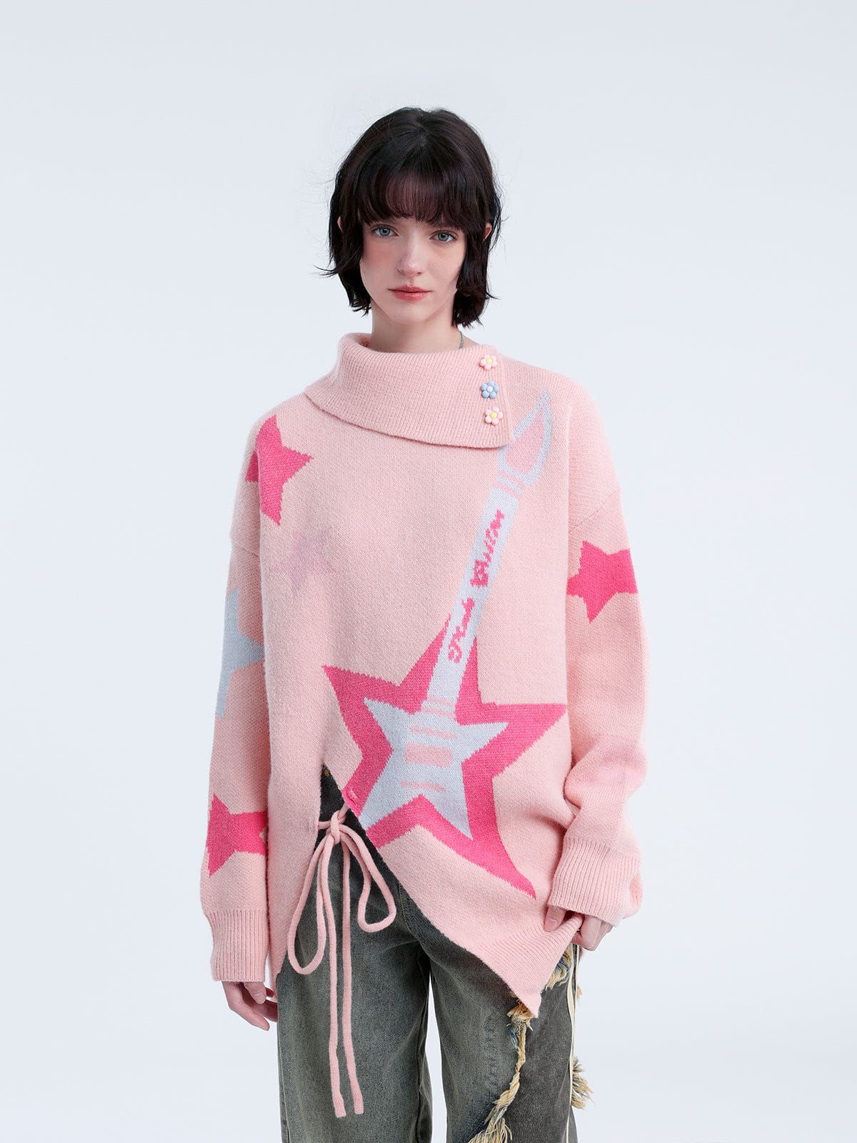 Aelfric Eden Star Guitar Jacquard Sweater sold by Aelfric Eden