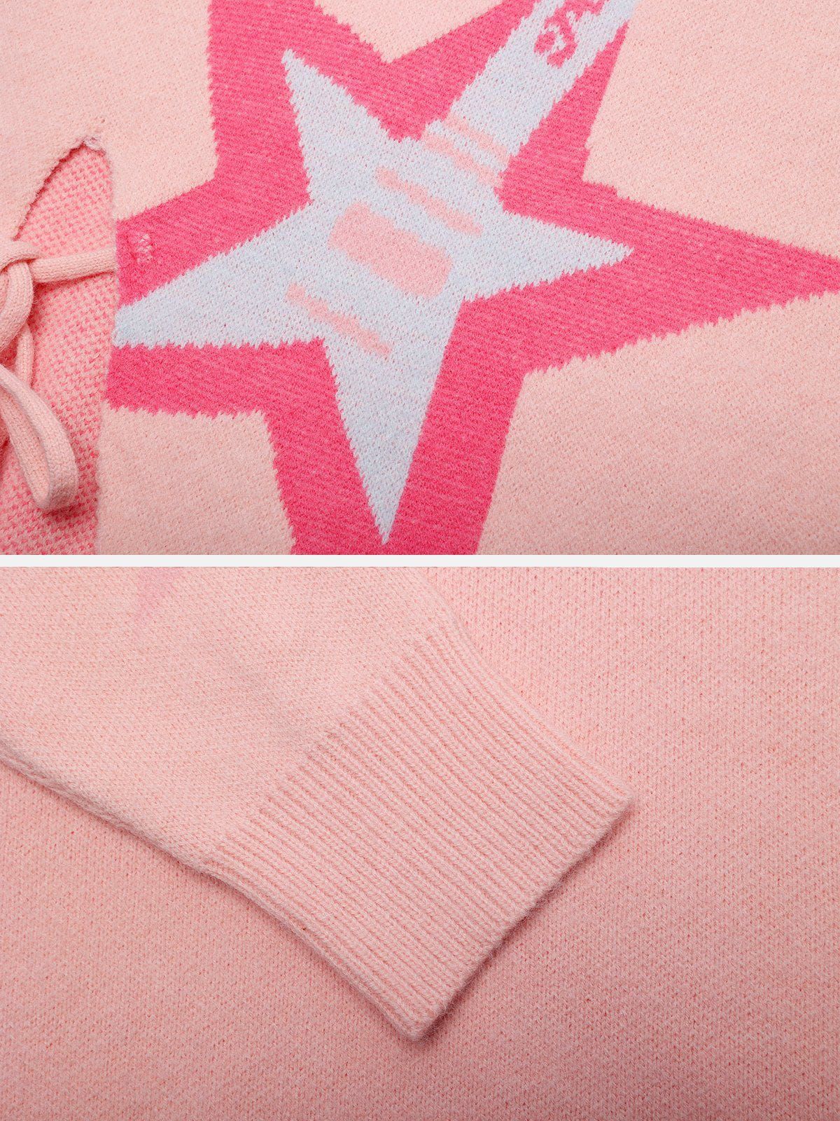 Aelfric Eden Star Guitar Jacquard Sweater sold by Aelfric Eden product image thumbnail 7