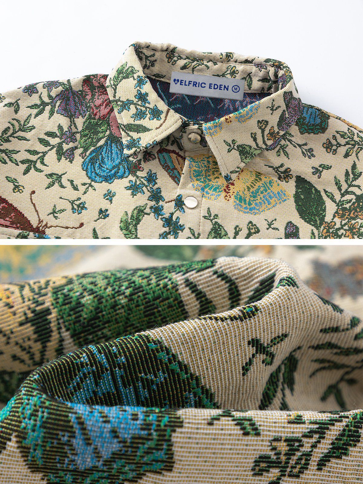 Aelfric Eden Butterfly Pattern Shirt sold by Aelfric Eden product image thumbnail 3