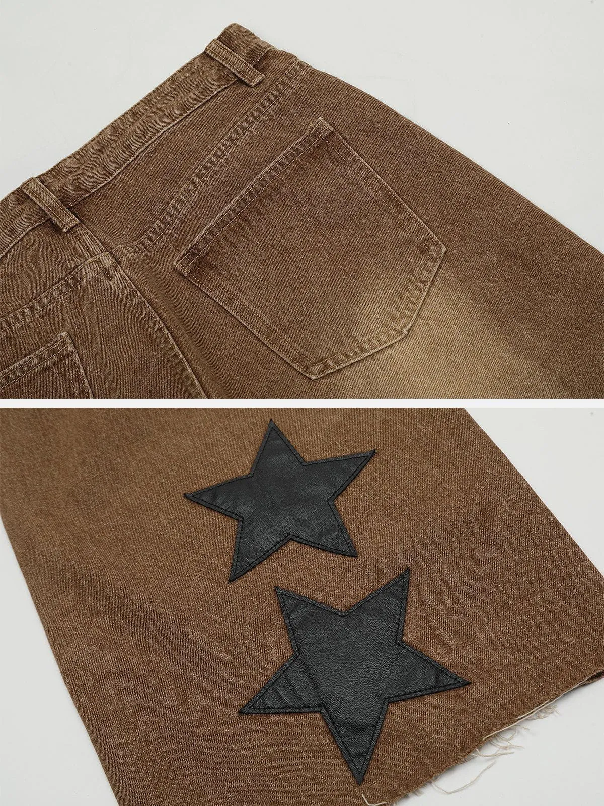Aelfric Eden Embroidery Star Jeans sold by Aelfric Eden product image thumbnail 3