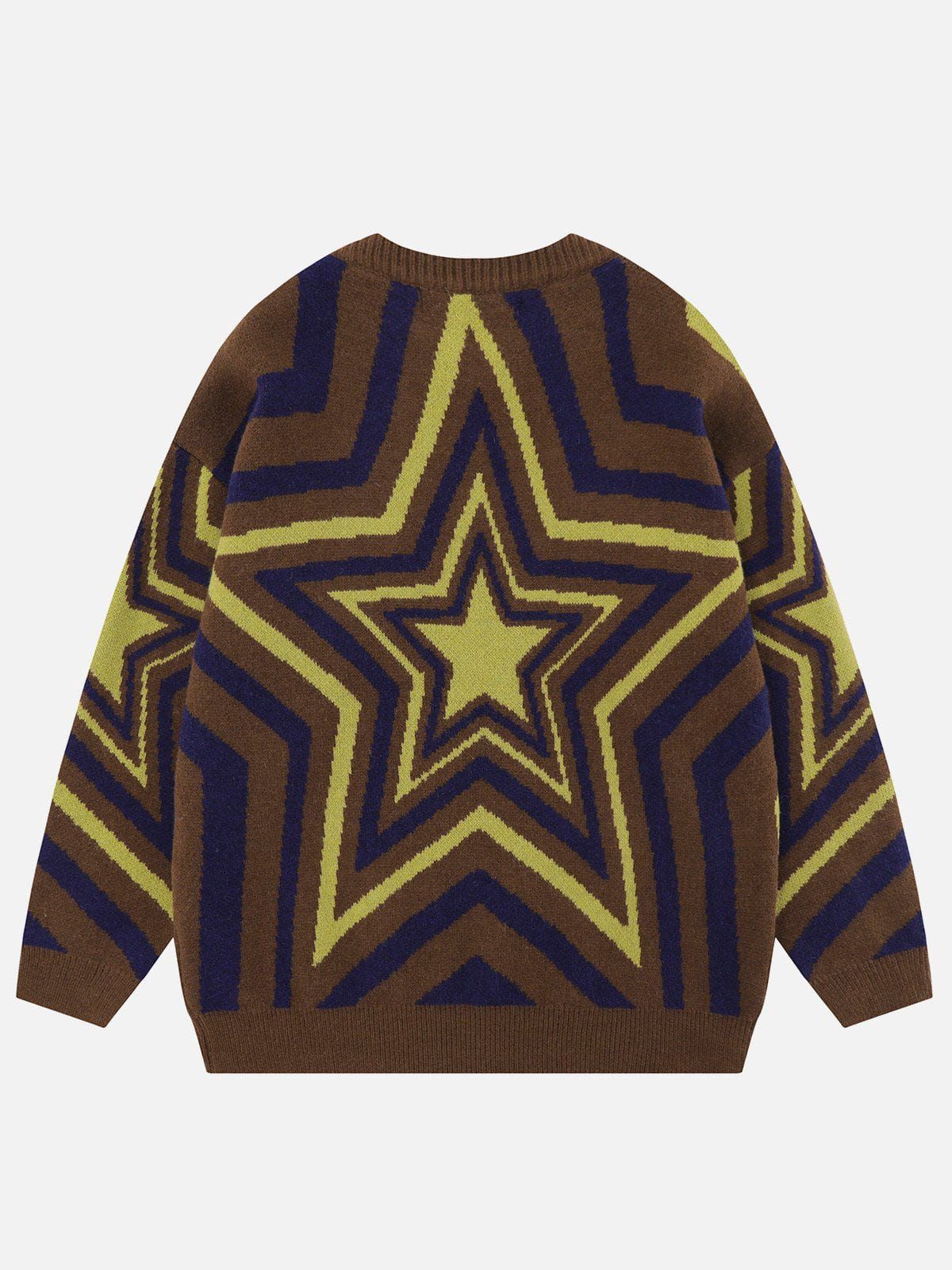 Aelfric Eden Dispersal Star Graphic Sweater sold by Aelfric Eden product image thumbnail 3