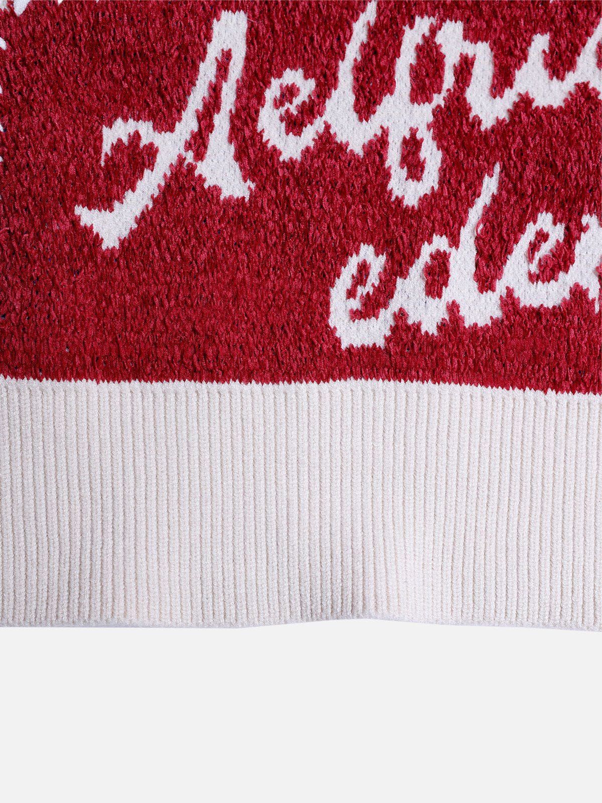 Aelfric Eden Cartoon Patchwork Wool Blend Sweater sold by Aelfric Eden product image thumbnail 4