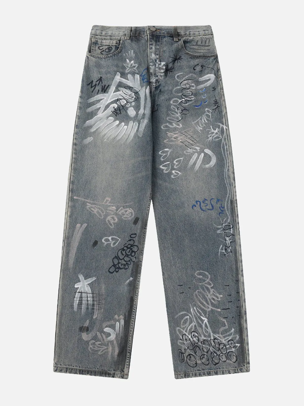 Aelfric Eden Graffiti Loose Jeans | Parallel