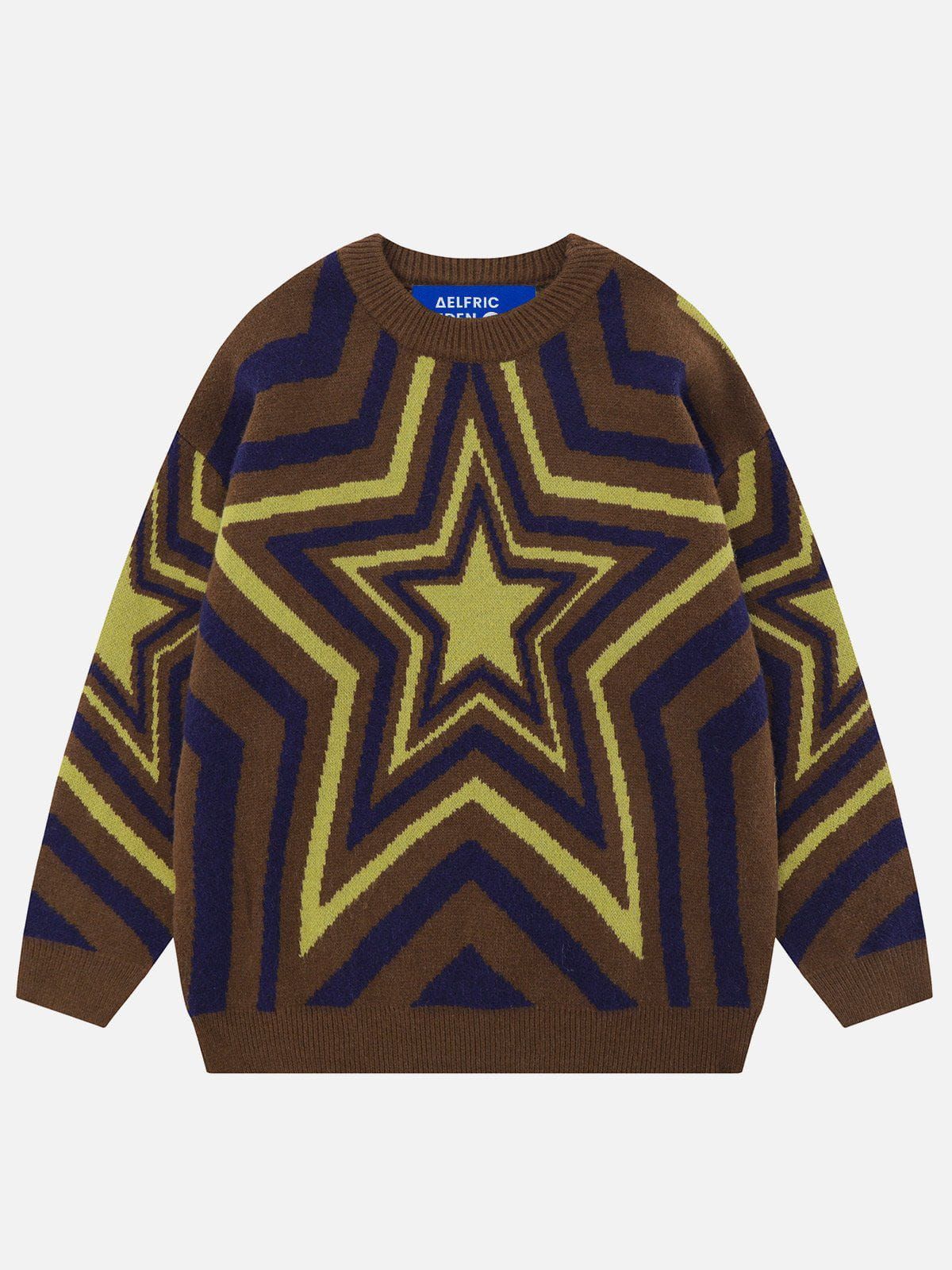 Aelfric Eden Dispersal Star Graphic Sweater sold by Aelfric Eden product image thumbnail 2