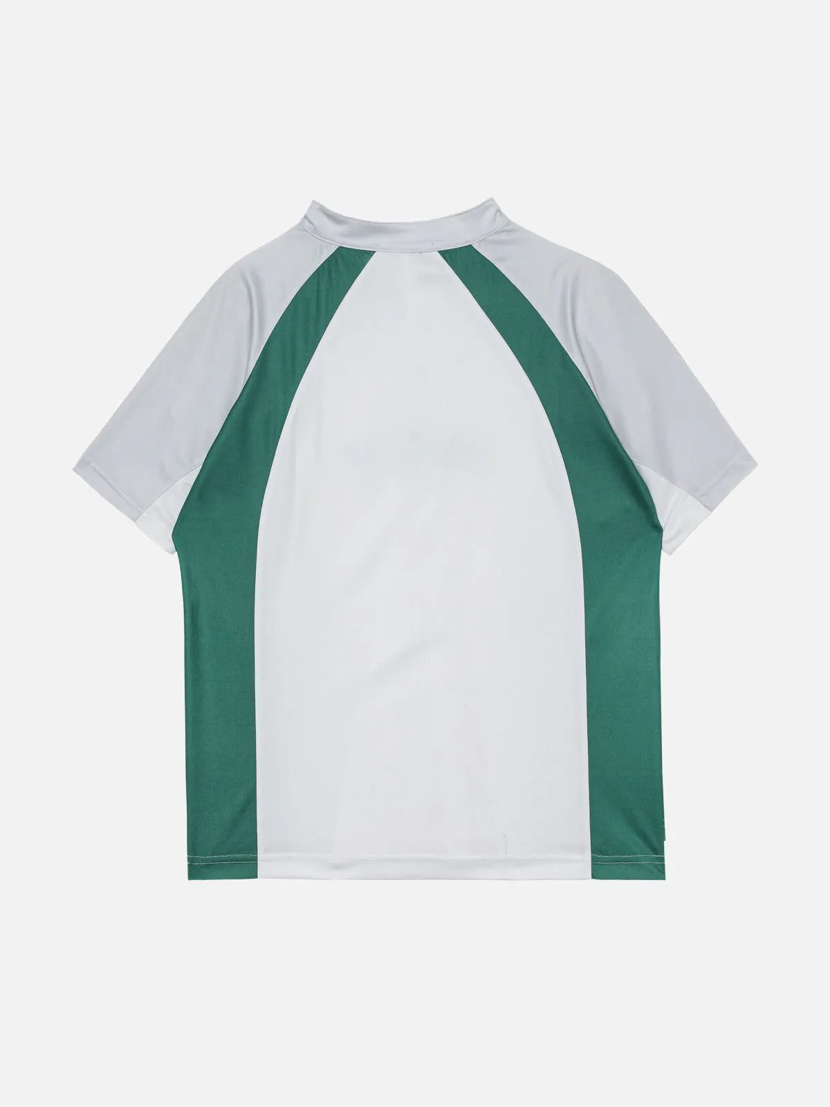Aelfric Eden Grey Green Color Blocking Tee sold by Aelfric Eden product image thumbnail 2