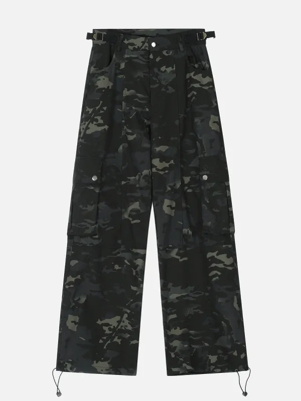 Aelfric Eden Drawstring Camouflage Cargo Pants sold by Aelfric Eden