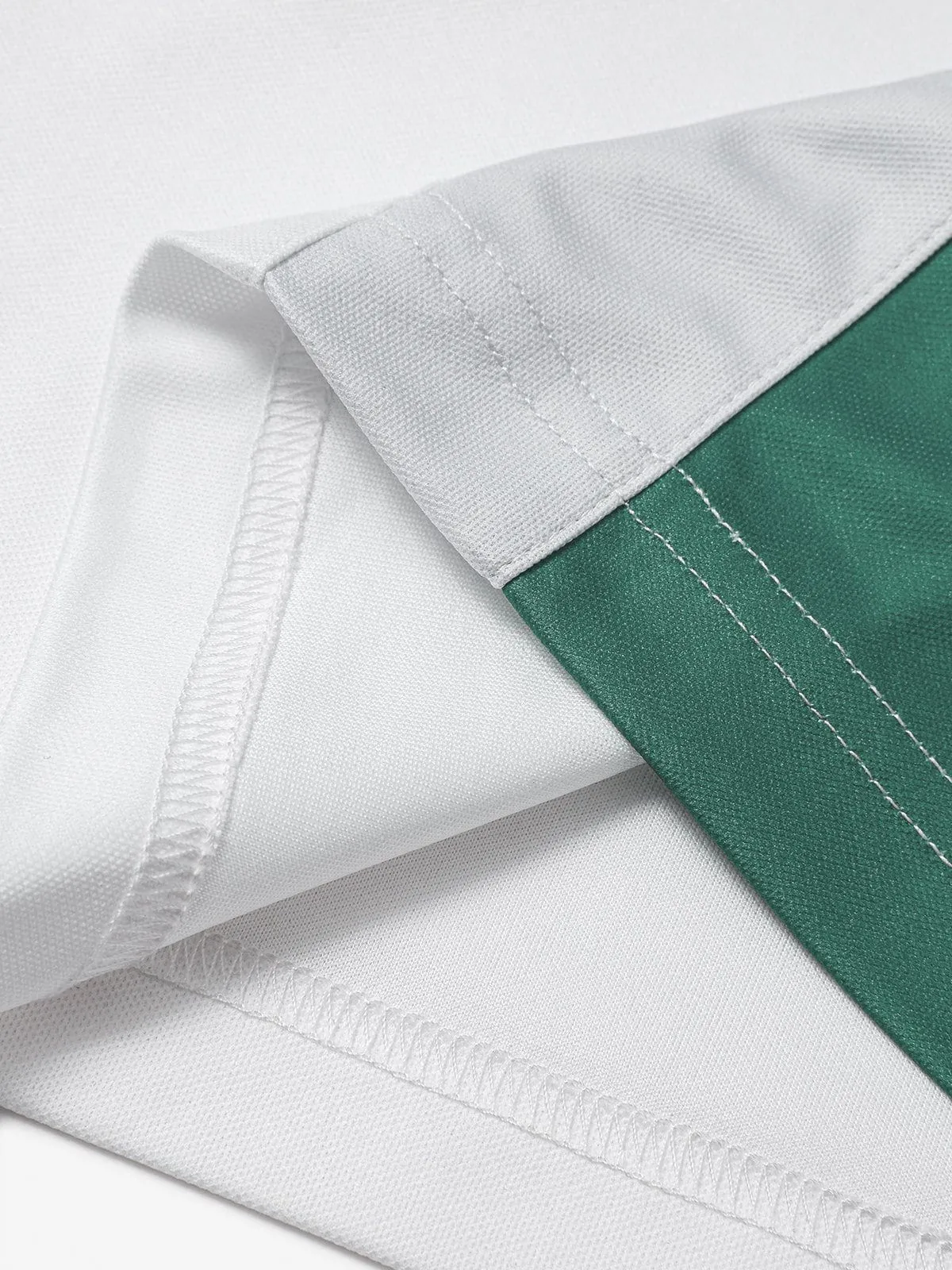 Aelfric Eden Grey Green Color Blocking Tee sold by Aelfric Eden product image thumbnail 5