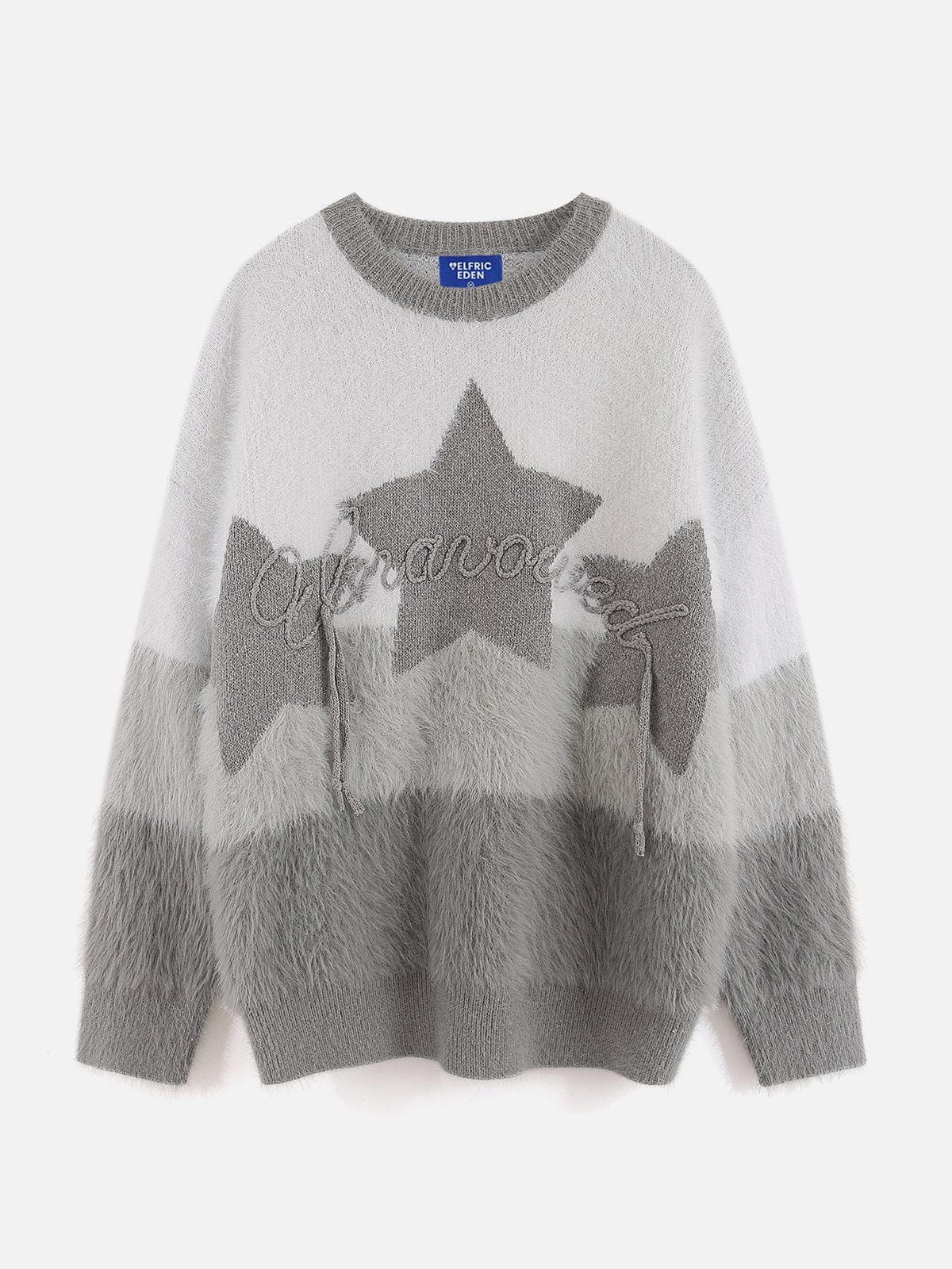 Aelfric Eden Star Knitting Embroidery Sweater sold by Aelfric Eden product image thumbnail 2