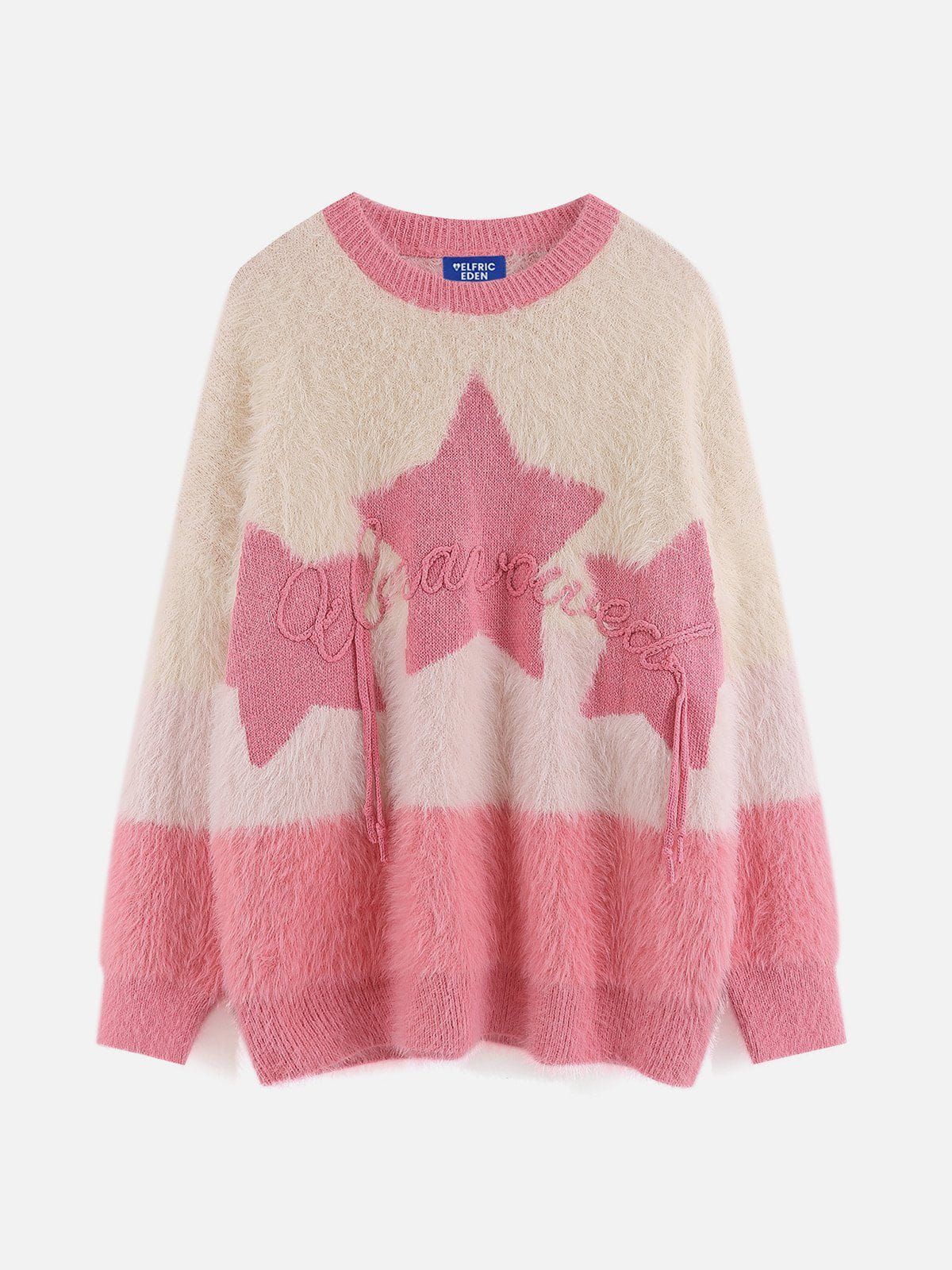 Aelfric Eden Star Knitting Embroidery Sweater sold by Aelfric Eden