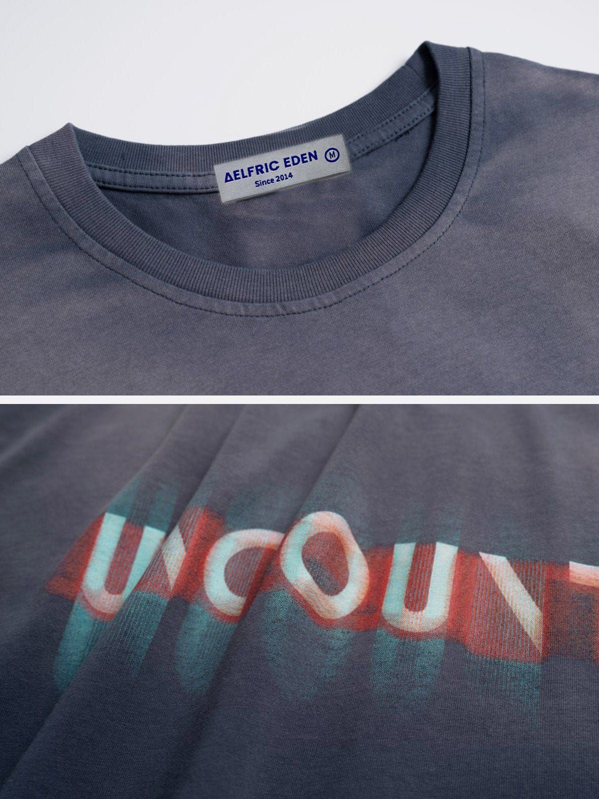 Aelfric Eden Blurring Alphabet Tee sold by Aelfric Eden product image thumbnail 3