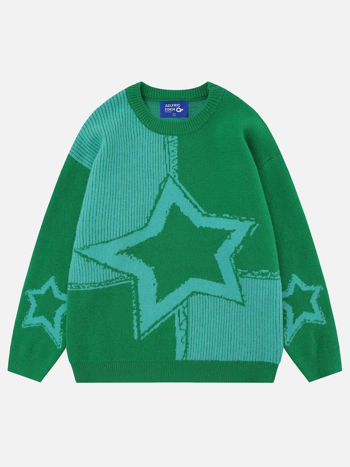 Aelfric Eden Star Graffiti Sweater sold by Aelfric Eden