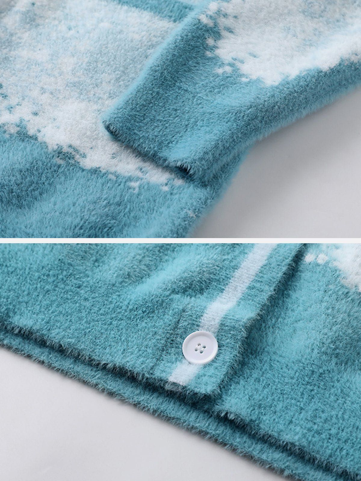 Aelfric Eden Snow Tie Dye Gradient Cardigan sold by Aelfric Eden product image thumbnail 6