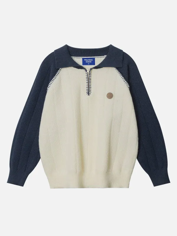 Aelfric Eden Color Blocking raglan sleeve sweater sold by Aelfric Eden