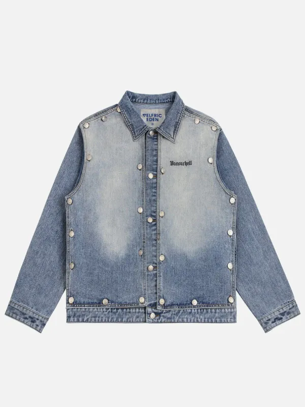 Aelfric Eden Washed Rivet Denim Jacket sold by Aelfric Eden