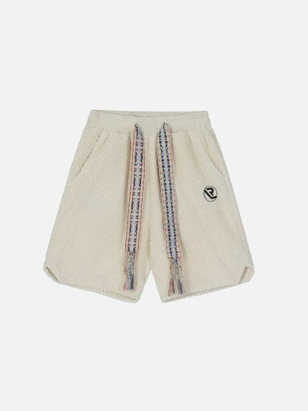 Ethnic Woven Drawstring Shorts sold by Aelfric Eden