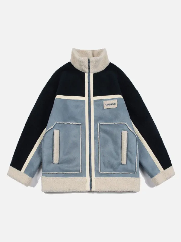 Aelfric Eden Line Patchwork Winter Coat sold by Aelfric Eden