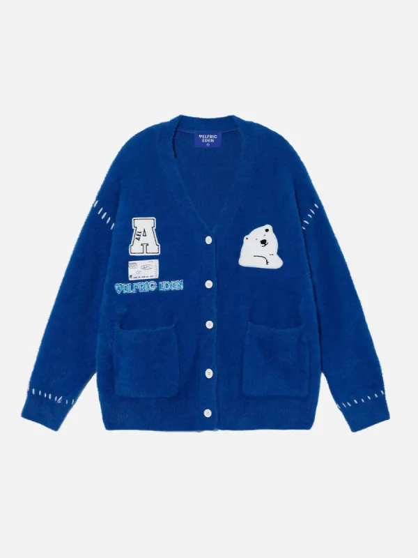 Aelfric Eden Polar Bear Cardigan sold by Aelfric Eden