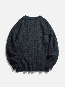 Aelfric Eden Solid Braided Sweater sold by Aelfric Eden