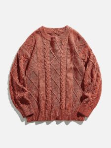 Aelfric Eden Solid Braided Sweater sold by Aelfric Eden