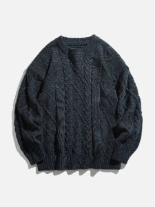 Aelfric Eden Solid Braided Sweater sold by Aelfric Eden