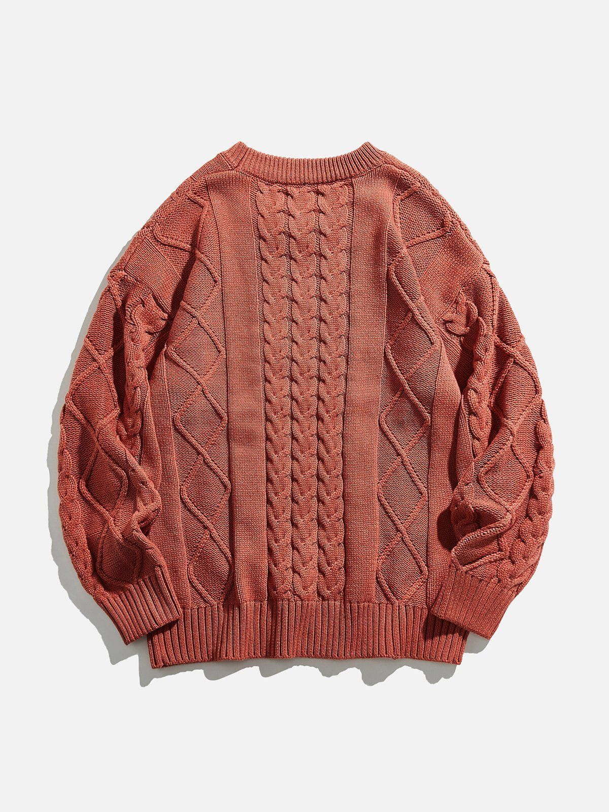Aelfric Eden Solid Braided Sweater sold by Aelfric Eden product image thumbnail 4