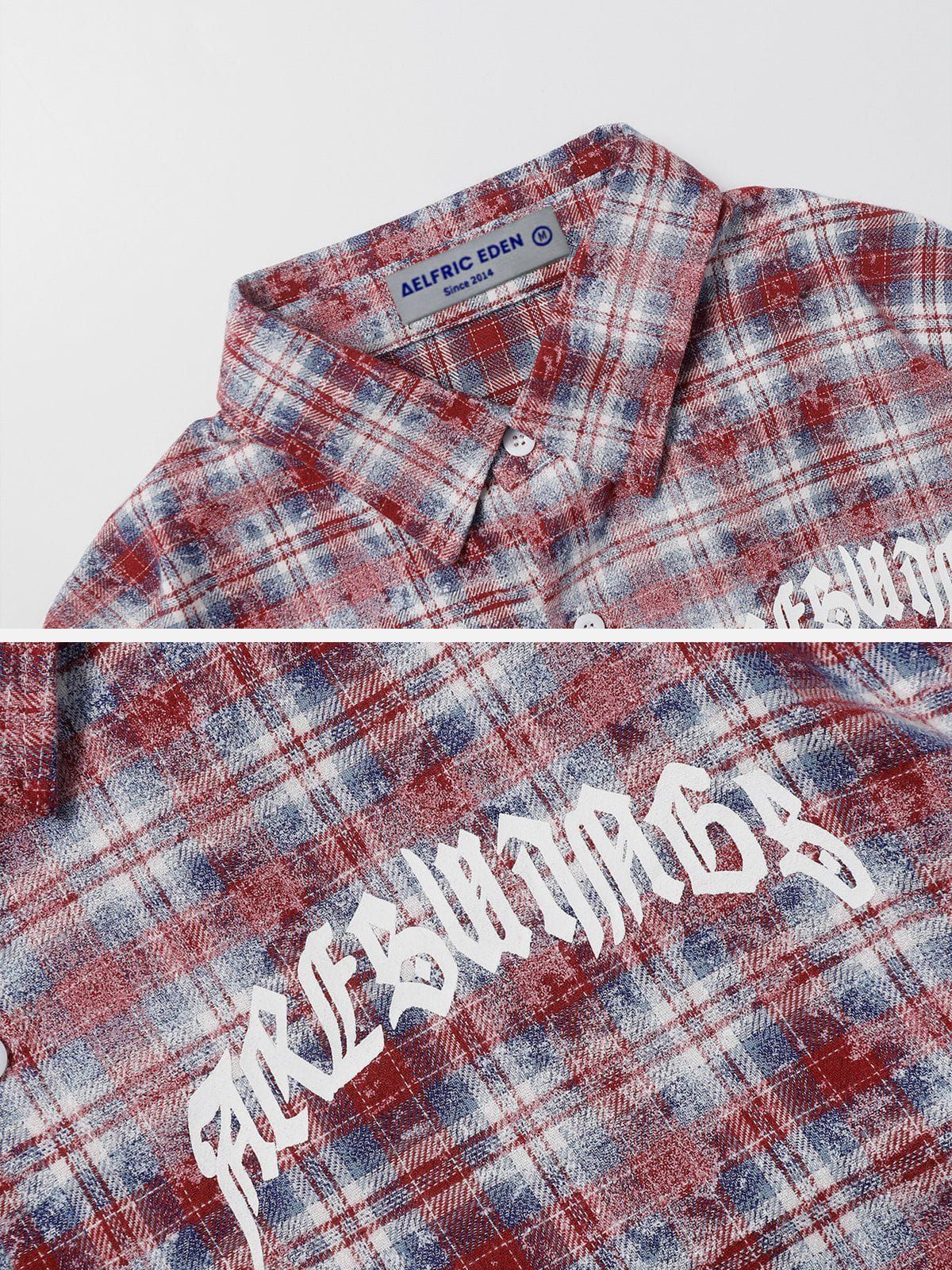 Aelfric EdenHand-Painted Star Print Short Sleeve Shirts sold by Aelfric Eden product image thumbnail 4