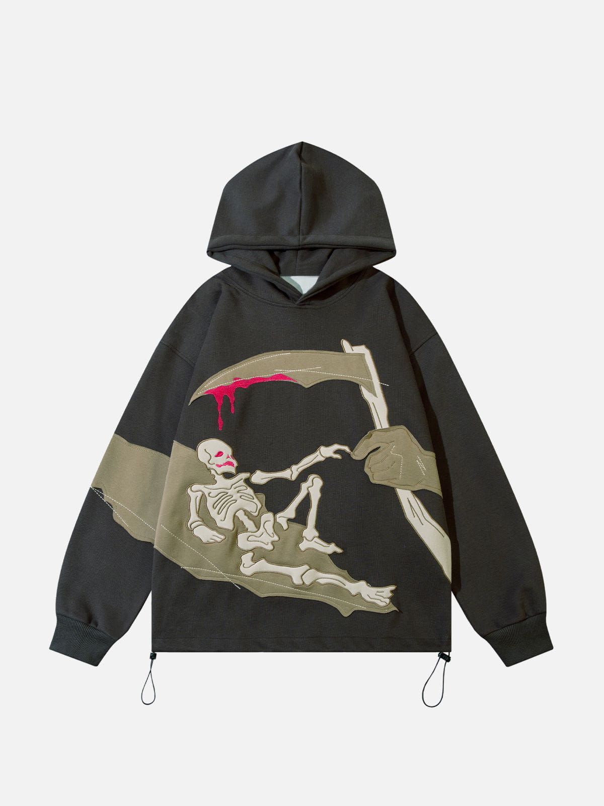 Aelfric Eden Grim Reaper Print Hoodie(US ONLY) sold by Aelfric Eden