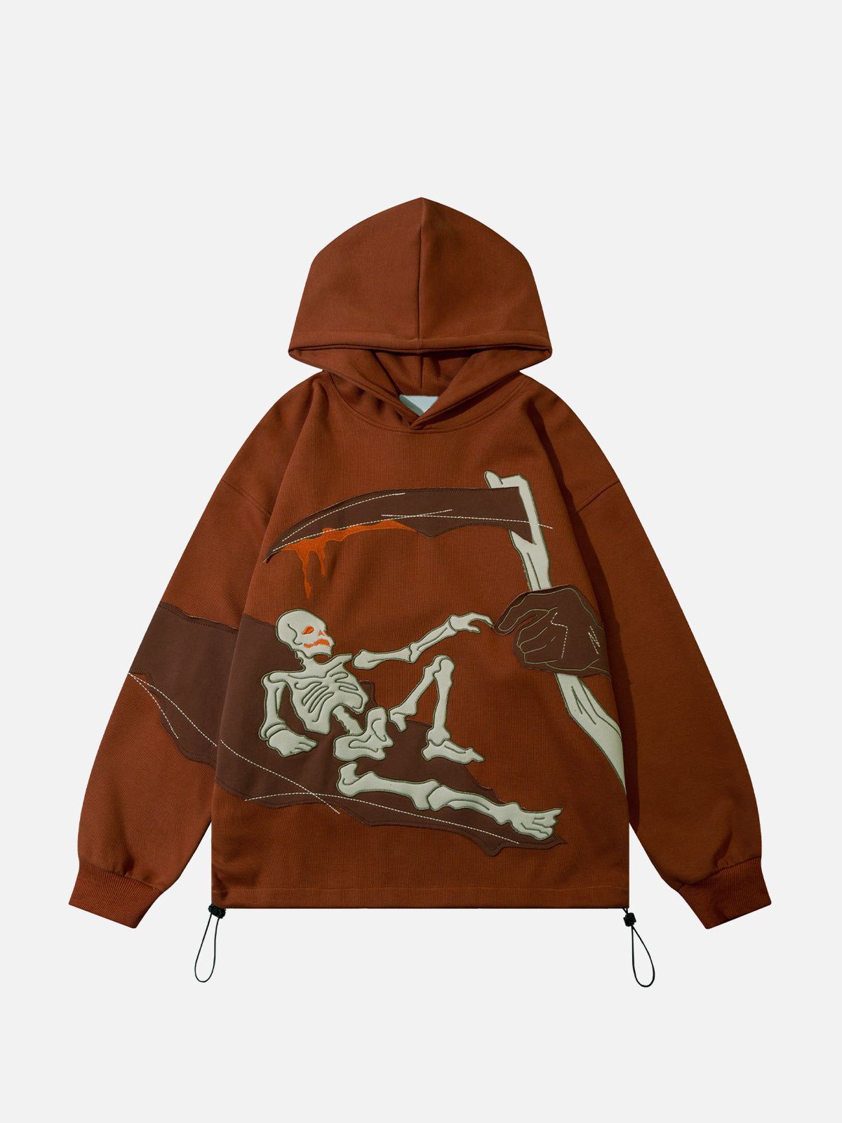 Aelfric Eden Grim Reaper Print Hoodie(US ONLY) sold by Aelfric Eden product image thumbnail 3