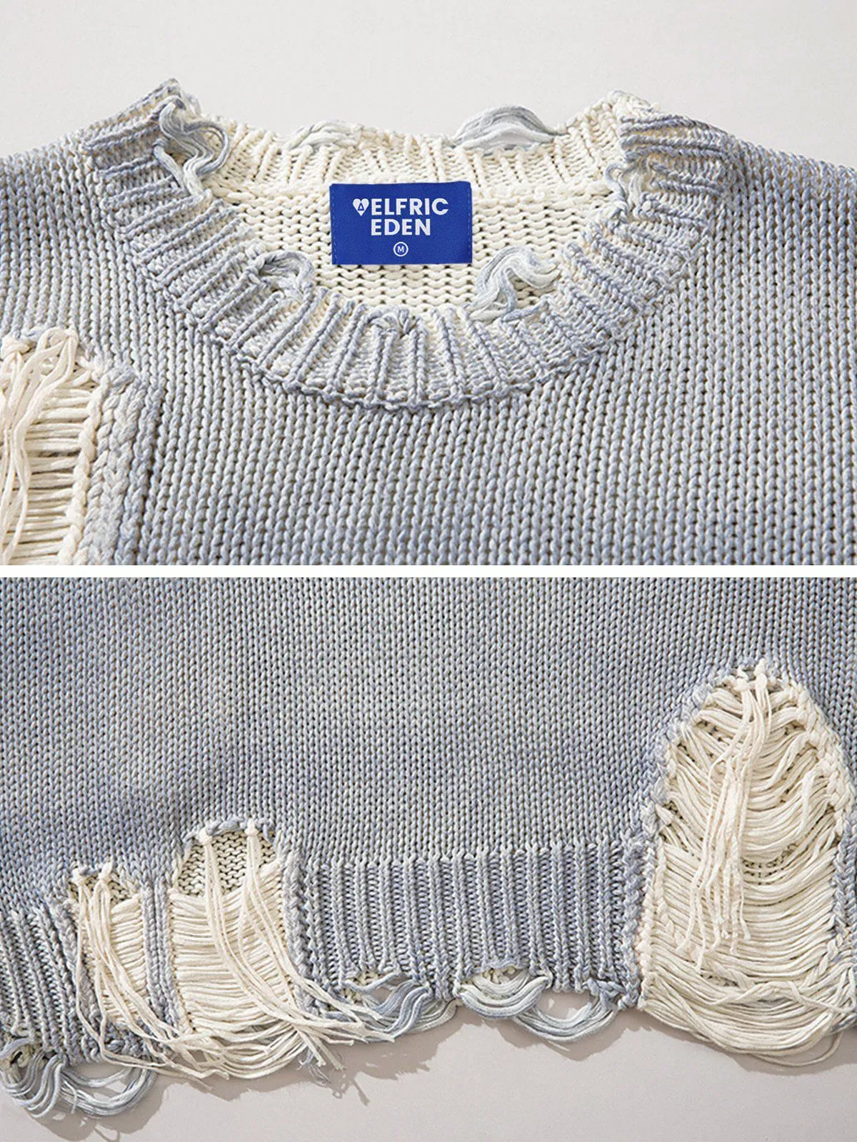 Aelfric Eden Distressed Wasteland Style Sweater sold by Aelfric Eden product image thumbnail 4