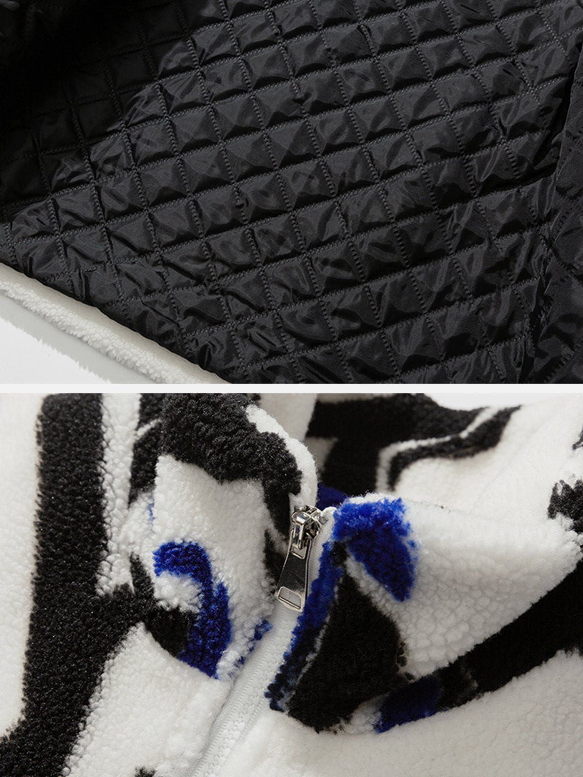 Aelfric Eden Stereoscopic Letter Sherpa Coat sold by Aelfric Eden product image thumbnail 5