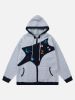 Aelfric Eden Star Embroidery Knitting Hoodie sold by Aelfric Eden