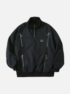 Aelfric Eden Multi-Zipper Bomber Jacket sold by Aelfric Eden