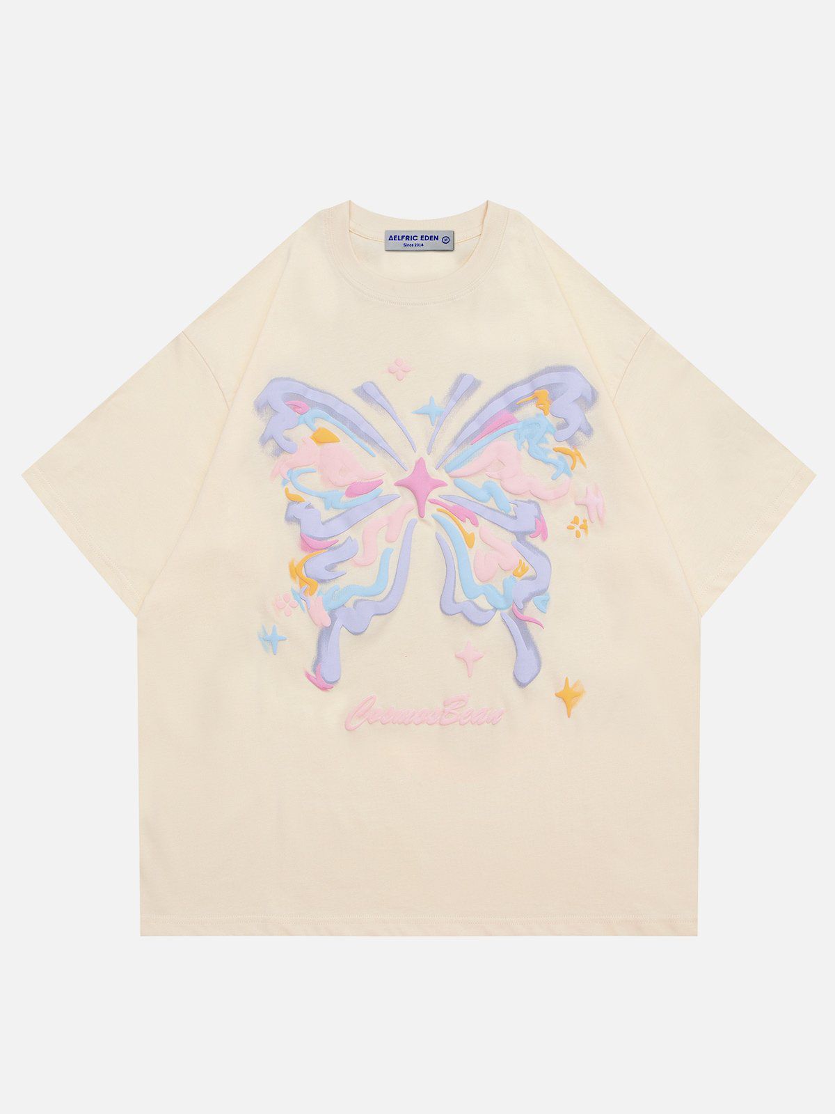 Aelfric Eden Vertigo Design Colorful Butterfly Tee sold by Aelfric Eden product image thumbnail 2